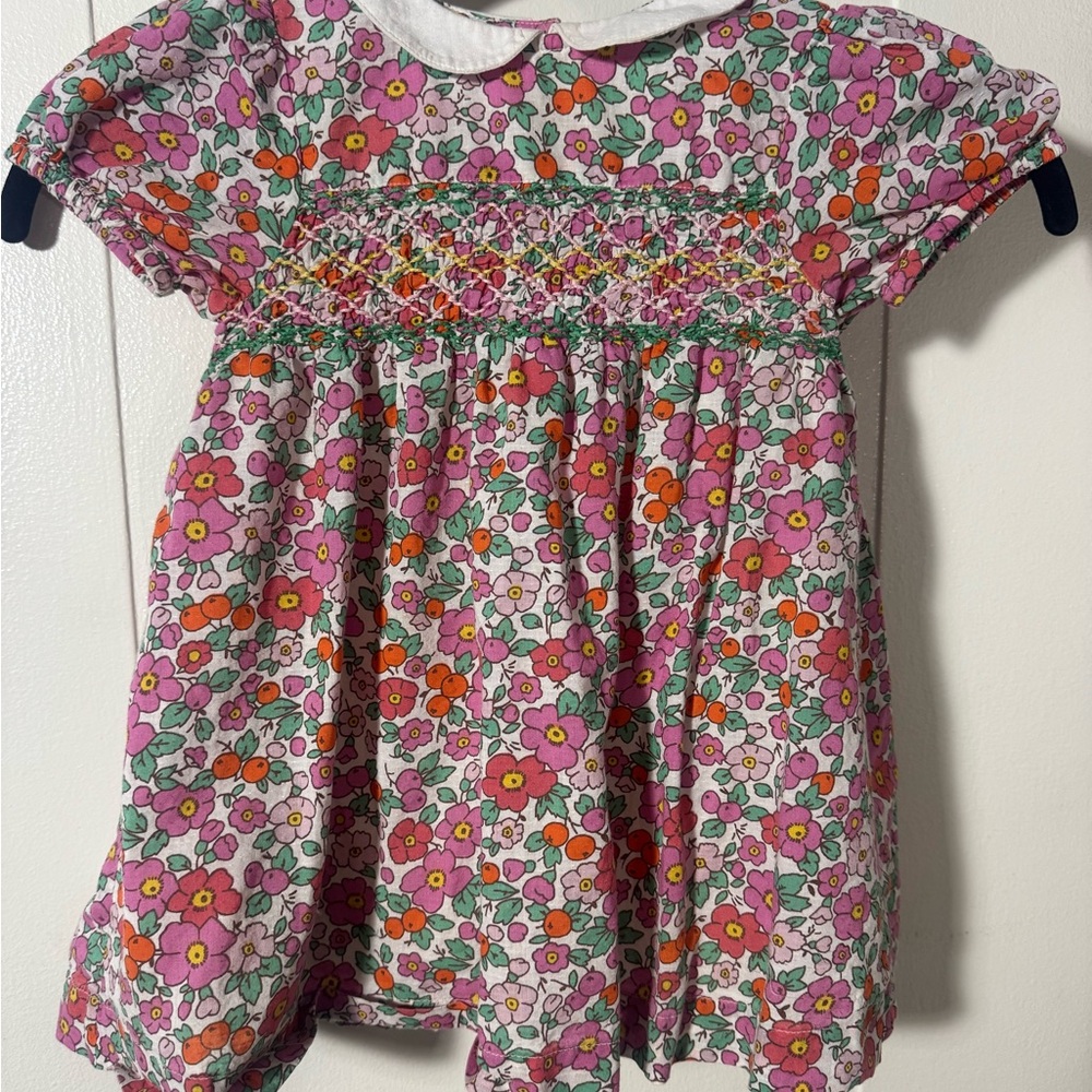 Boden Traditional Smocked Dress